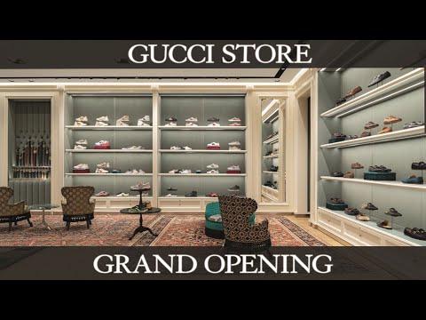 GRANDE ABERTURA DA LOJA GUCCI!!!