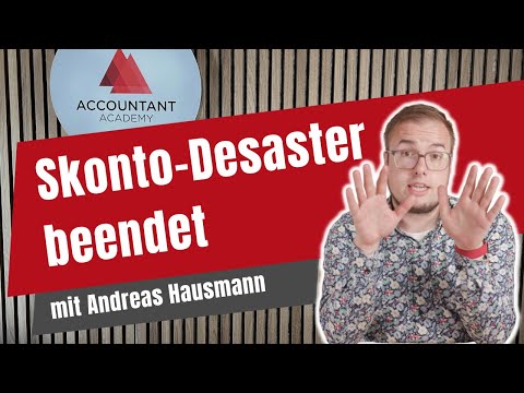 Skonto-Desaster beendet - Endlich kannst du Skonto korrekt in DATEV Rechnungswesen verbuchen