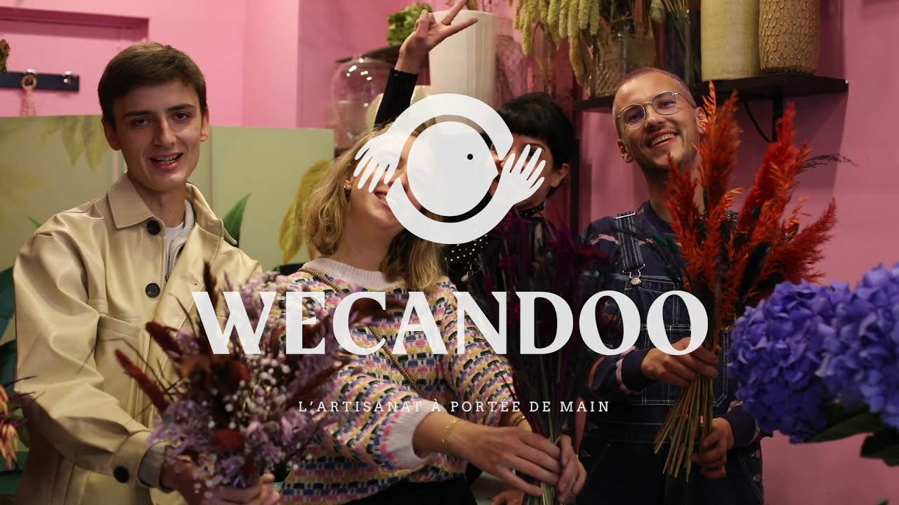 Réunissez votre équipe et réalisez vos bouquets de fleurs séchées avec Lily et son équipe - Vidéo