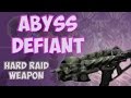 Destiny: Legendary Auto Rifle "Abyss Defiant ...