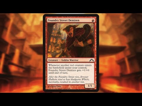 Random Card Talkin' - Foundry Street Denizen