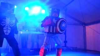 preview picture of video 'Carnaval Villanueva de la Reina 2014 - Héroes de Marvel'