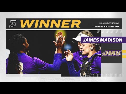 James Madison vs. Missouri: NCAA softball super regional, Game 1