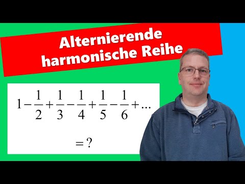 Alternierende Reihe der Stammbrüche (alternierende harmonische Reihe)