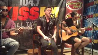 Tie The Knot - Jesse McCartney (LIVE KISSFM PHOENIX 9/5/2013)