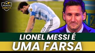 Uma farsa: Alan Carioca detona Lionel Messi mesmo após hat-trick