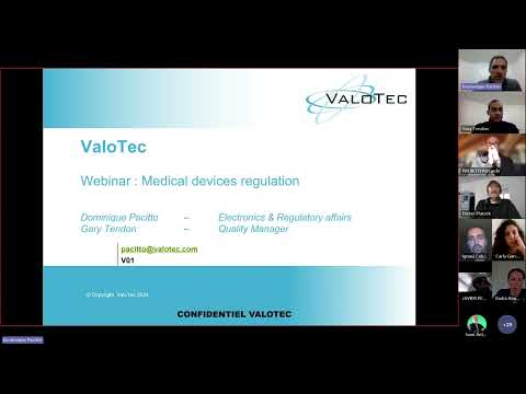 Medical Devices Regulation | ValoTec Webinar
