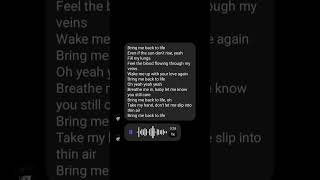 Download lagu BRING ME BACK TO LIVE - Chris Grey & Allegra Jordyn #lyrics #bringmebacktolife #chrisgrey #spotify mp3 Download lagu BRING ME BACK TO LIVE - Chris Grey & Allegra Jordyn #lyrics #bringmebacktolife #chrisgrey #spotify mp3