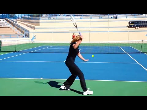 Steffi Graf Footwork - Ultimate WTA Tennis Training