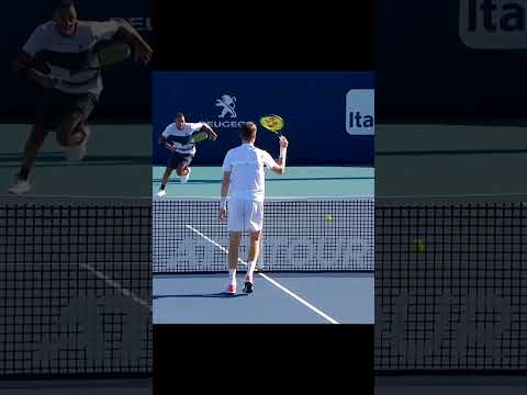 When tennis clowns make exhibition match in Miami Kyrgios x Bublik 💀