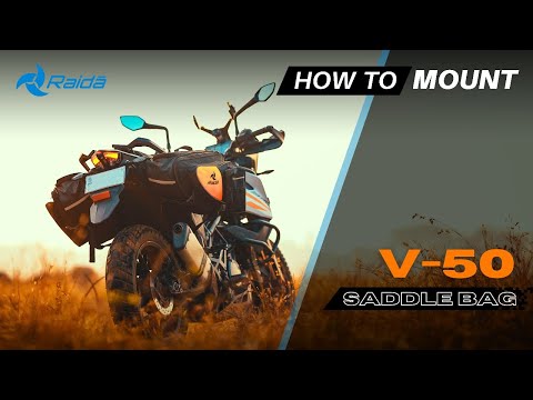How to Install Raida V50 Saddle Bags | Easy Setup for Your Next Adventure!