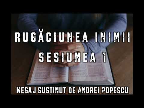 Session 1 - Prayer of the Heart - Message by Andrei Popescu