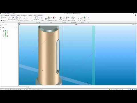 Designing a simple part with PTC Creo Direct Modeling Express