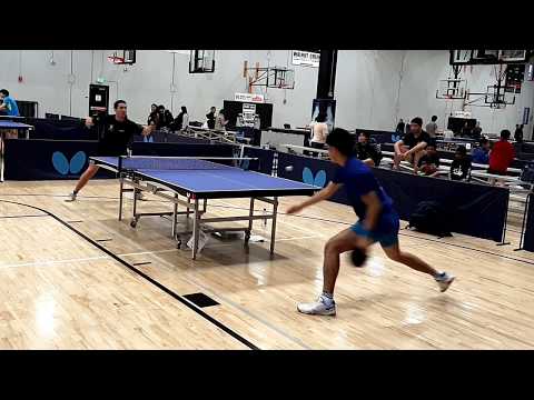 Zhang Tianrui (2597) vs Isaac Zauli (2373), Men's Singles Semi  at Walnut Creek, CA on 3/1/2020