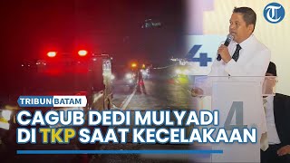 CAGUB Dedi Mulyadi Ada di TKP Kecelakaan Tol Cipularang, Terjebak Macet saat Mau Debat Perdana