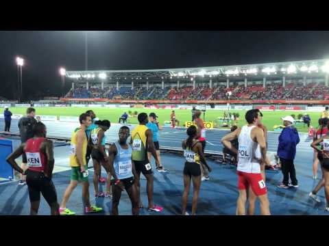 IAAF World Relays Bahamas 2017 4x400m Mixed Relays pre start