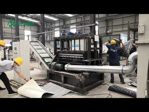 Solar Panels Recycling  - How to Rmove Glass from PV Modules Surface