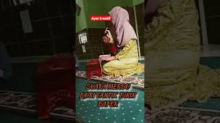 Download lagu Suara merdu qori cantik bikin baper #shorts #feedshorts  #youtubeshorts@Ayat kreatif mp3
