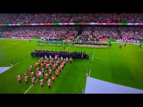 Six nations rugby 2025 wales v Ireland national anthems 🏴󠁧󠁢󠁷󠁬󠁳󠁿🇮🇪