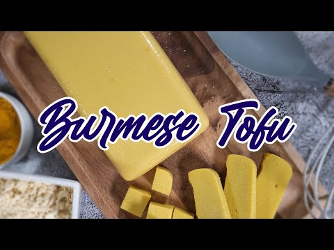 Burmese Tofu a Vegan Soy Alternative