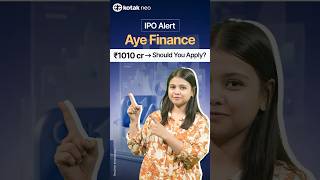 Aye Finance IPO Analysis | Upcoming NBFC IPO in India | Full Breakdown