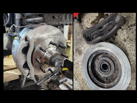 E250 Ford Front Brake Caliper and Rotor Replacement