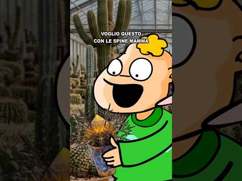 Al supermercato di cui non diciamo il nome c'è uno scaffale pieno di piccoli cactus molto carini