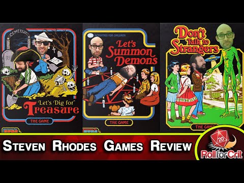 Dig Graves, Summon Demons, and Avoid Aliens in 3 Steven Rhodes Games
