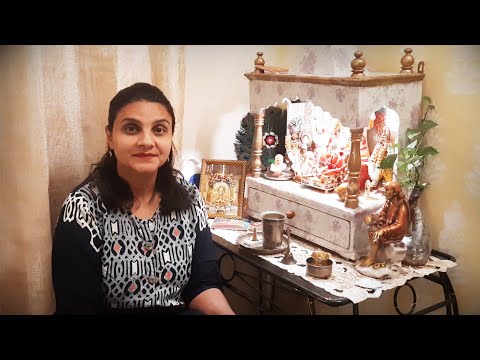 Navratri Pooja Vlog | First Day of Navratri | Mandir Decoration for Navratri | Yashree