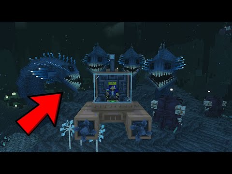 Minecraft, Lekin SUV Osti Dunyosiga Tushamiz 🤯 Maxluqlar bilan Urishamiz #minecraft