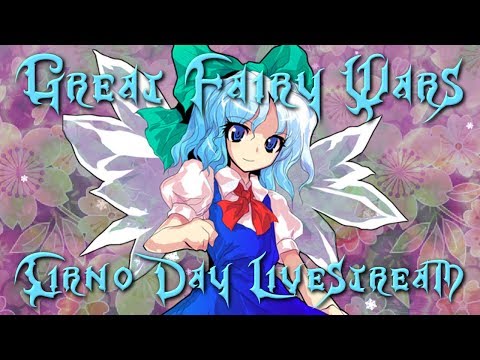 RoxasXIIIkeys plays: Touhou 12.8 Great Fairy Wars | Happy Cirno Day!