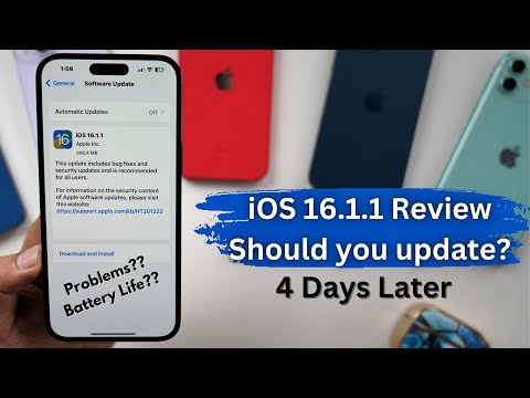 iOS 16.1.1 Review after 4 Days | Should you update iOS 16.1.1