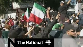 Tijuana protesters blast 'invasion' of Mexico by caravan of migrants