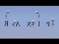 Five Luxo Lamps Spoof Pixar Logo With Reverse Time And Flip Horizontal Effect