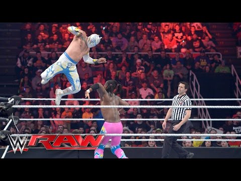 Neville & The Lucha Dragons vs. The New Day: Raw, 22. Februar 2016