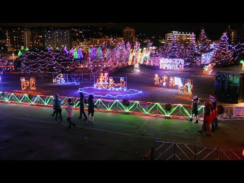 Bentlyville Covers 22 Acres with 5 Million Lights - The Great Christmas Light Fight
