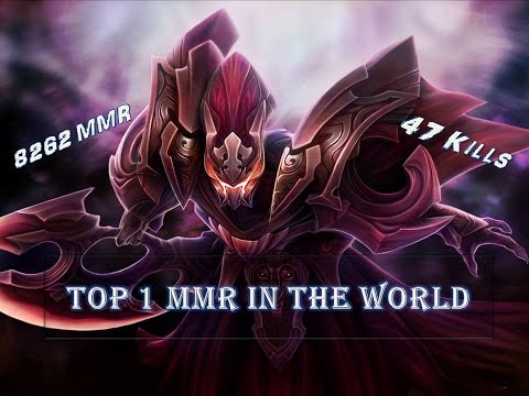Top 1 MMR In The World 47 Kills In 27 Min With Spectre - Dota 2