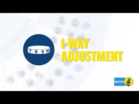 Bilstein Technology Icon - 1 Way Adjustable Shocks