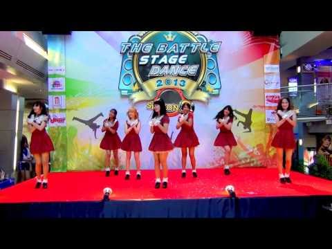 131014 PinkPanther cover Apink - I Don't Know @THE BATTLE STAGE DANCE 2013 (Audition)