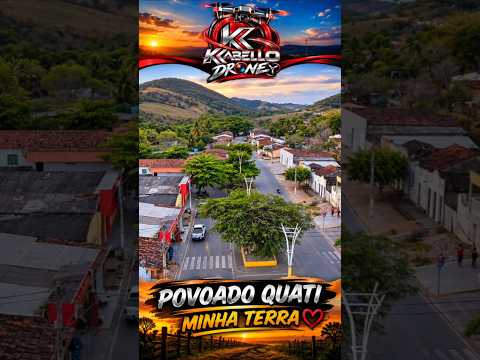 POVOADO QUATI, MUNICÍPIO DE IATI - PE 🚁😍 MINHA TERRA VISTA DO ALTO! ❤️