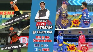 A Double Header Dhamaka: KKR VS DC & MI VS PBKS | MATCHDAY LIVE IPL 2021 #ipl2021
