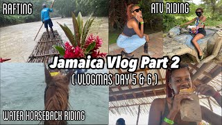 JAMAICA VLOG 2021 PART 2 | ATV Riding | Zip Lining | Bamboo Rafting