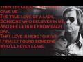 George Jones The Right Left Hand Song w/ lyrics