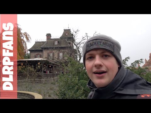 A last Ride on Phantom Manor before the Refurbishment at Disneyland Paris