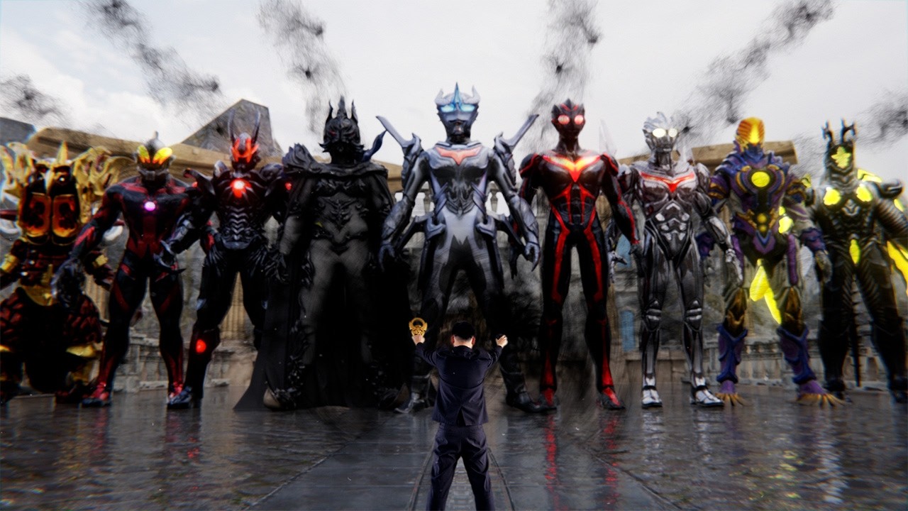 Ultimate Golden Orb Ring  Fusion Four Dark Mysterious Monsters