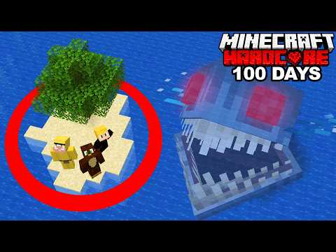 Surviving 100 Days on a Haunted Island in Minecraft [FULL MOVIE]