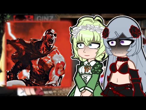 Danmachi react to Bell As Kratos || Gacha 🇺🇲🇧🇷