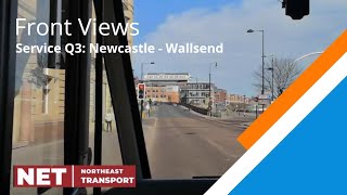 Front Views | Service Q3: Newcastle - Wallsend