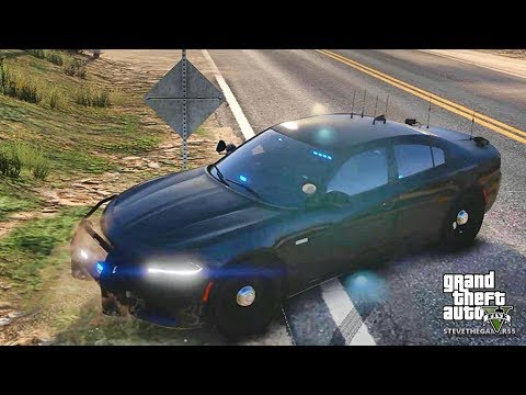 GTA 5 MODS LSPDFR 729 - CHARGER PATROL !! (GTA 5 REAL LIFE PC MOD)