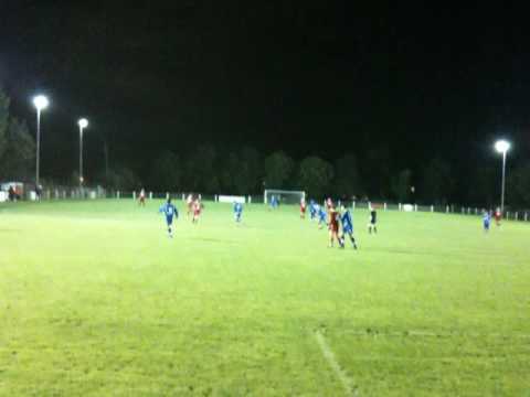 Bedlington Terriers vs Darlington RA Northern League Cup Gareth Powell disallowed goal 16.9.2009